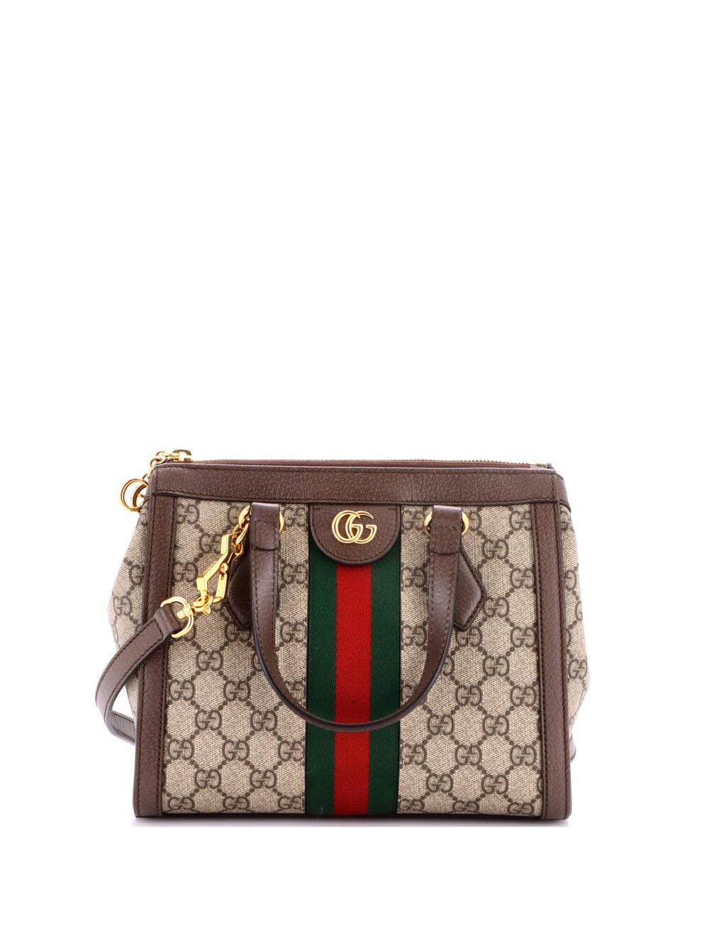 Gucci Ophidia Top Handle Tote Gg Coated #364614G20B